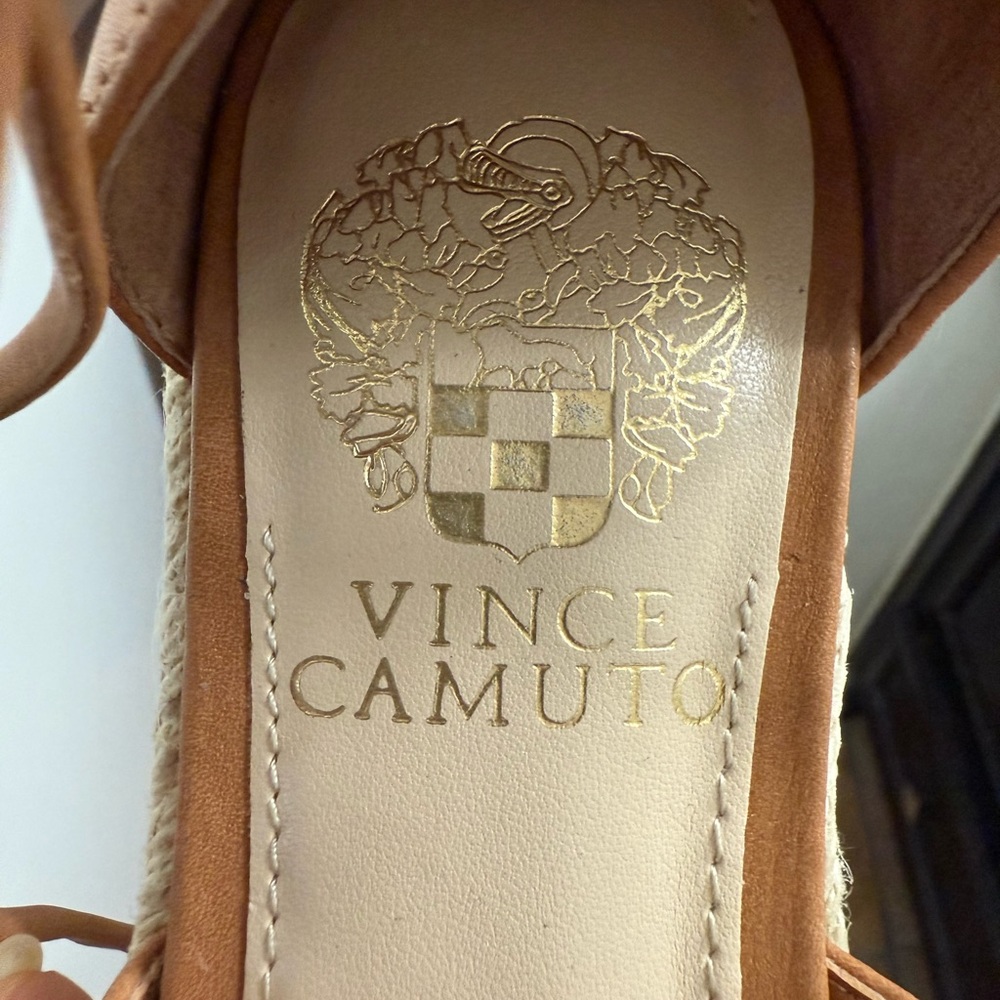 Vince Camuto Brown Espadrille Sandals - Picture 6 of 6